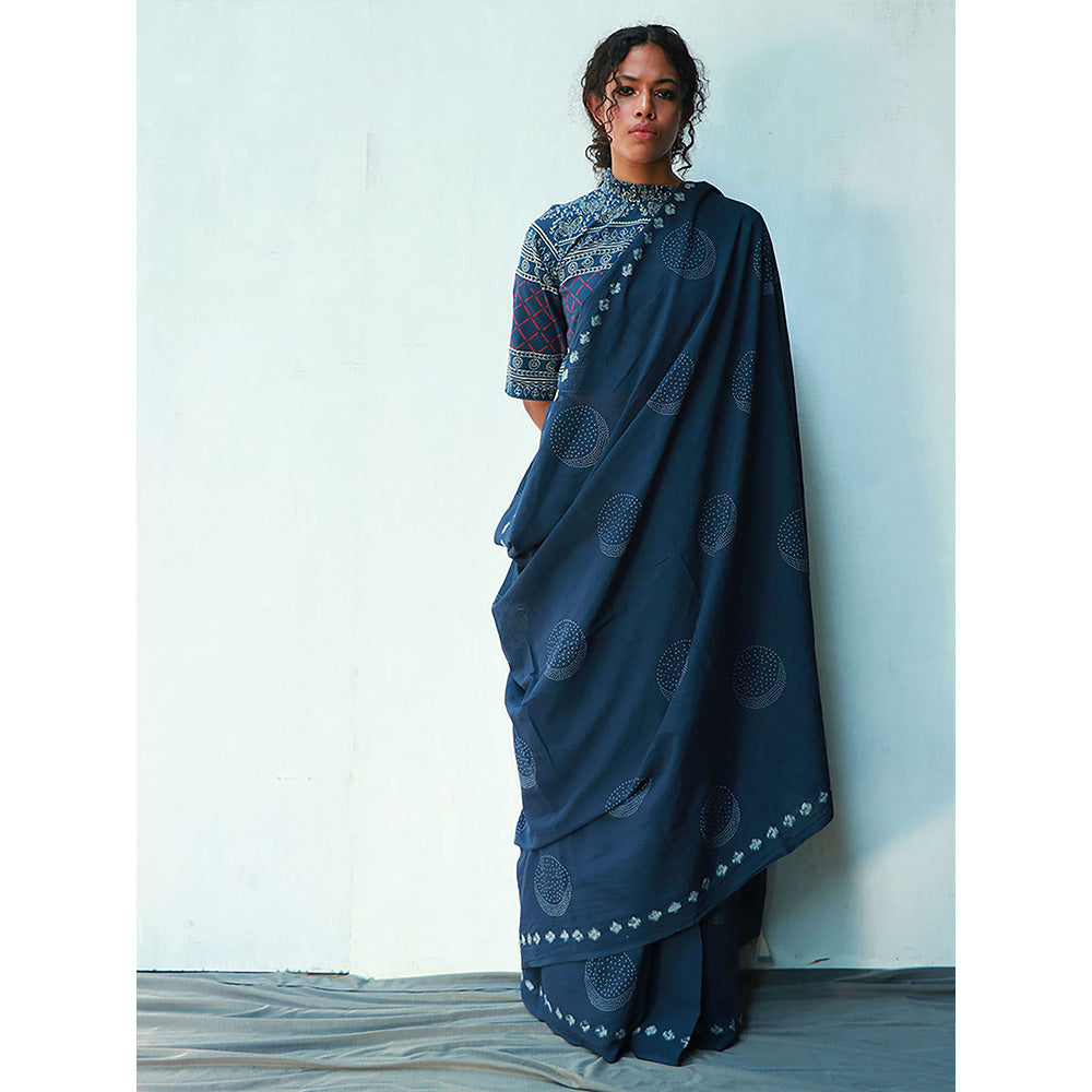 Chidiyaa Juliet Cotton Saree Fmtm with Unstitched Blouse
