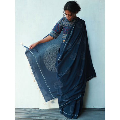 Chidiyaa Juliet Cotton Saree Fmtm with Unstitched Blouse