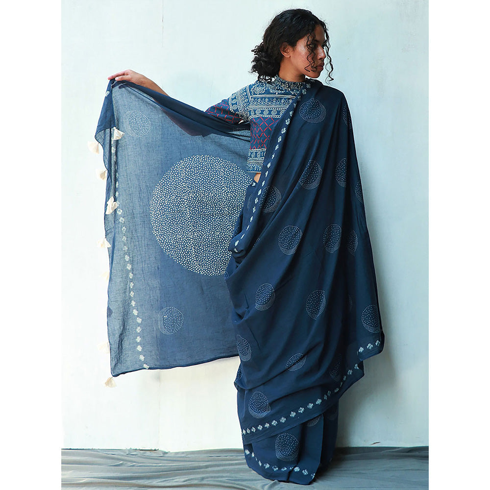 Chidiyaa Juliet Cotton Saree Fmtm with Unstitched Blouse