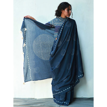 Chidiyaa Juliet Cotton Saree Fmtm with Unstitched Blouse