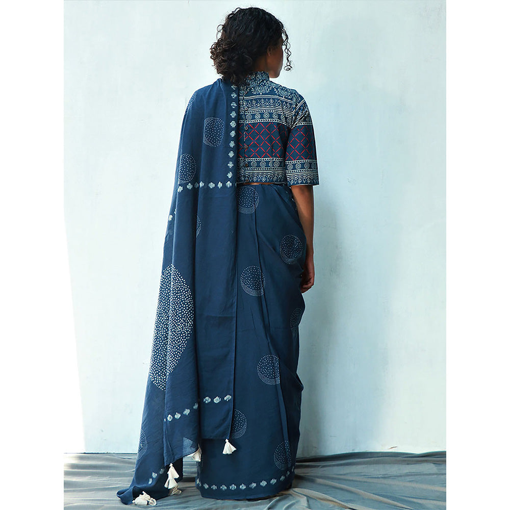 Chidiyaa Juliet Cotton Saree Fmtm with Unstitched Blouse