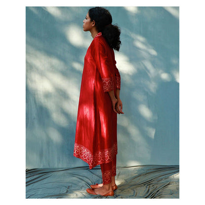 Chidiyaa Gurparveen Mashru Silk Kurta Saahiba (Set of 2)