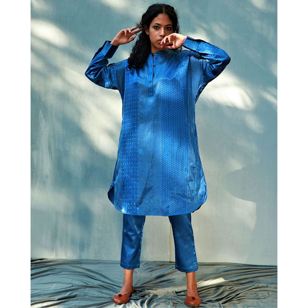 Chidiyaa Harjot Mashru Silk Kurta Saahiba (Set of 2)