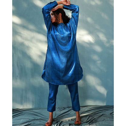 Chidiyaa Harjot Mashru Silk Kurta Saahiba (Set of 2)