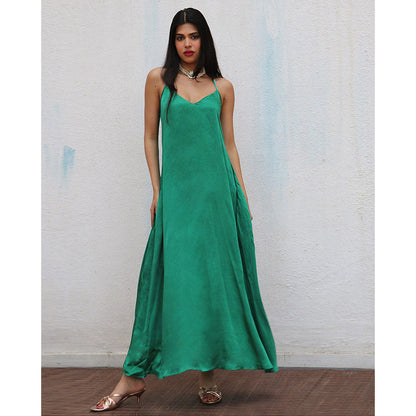 Chidiyaa Naushaba Modal Silk Dress