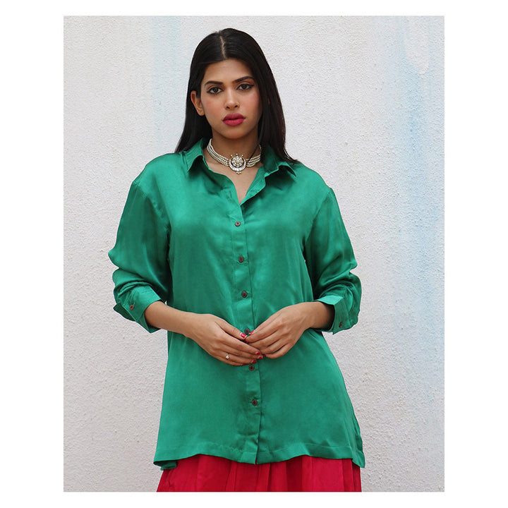 Chidiyaa Marissa Modal Silk Shirt