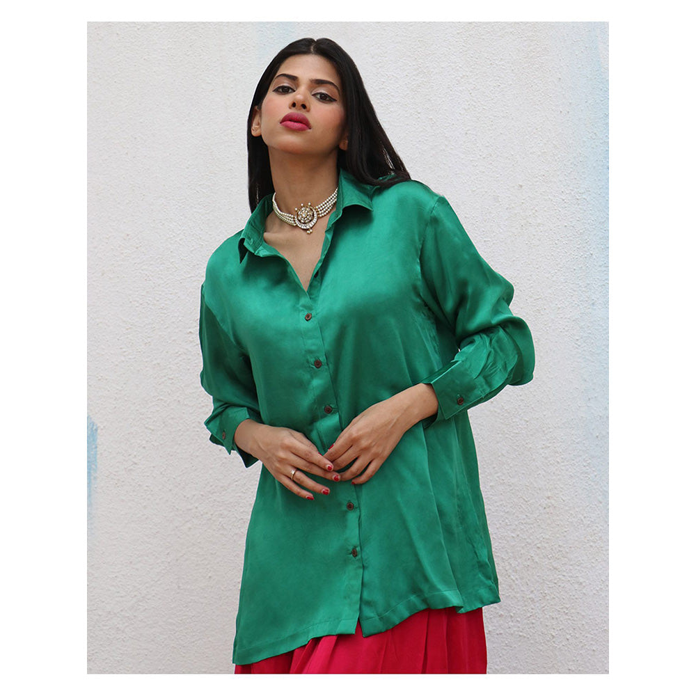 Chidiyaa Marissa Modal Silk Shirt