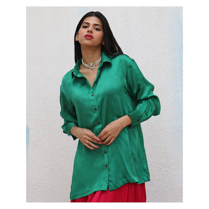 Chidiyaa Marissa Modal Silk Shirt