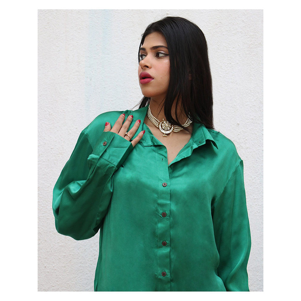 Chidiyaa Marissa Modal Silk Shirt
