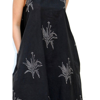 Chidiyaa Nomad Zita Block printed Cotton Dress