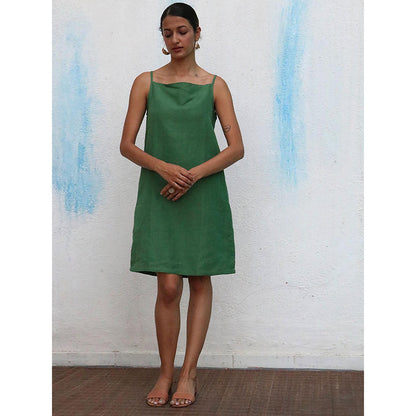 Chidiyaa Breathe Lana Handwoven Linen Dress