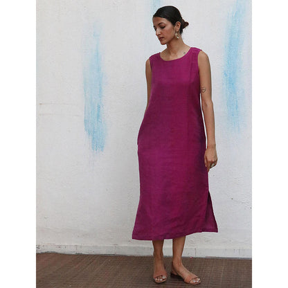 Chidiyaa Breathe Arista Handwoven Linen Dress