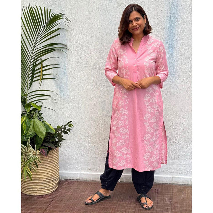 Chidiyaa Mannat Block Printed Cotton Kurta