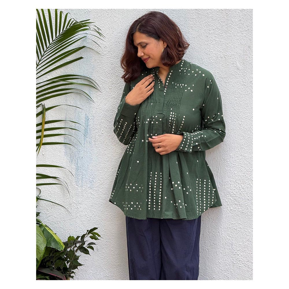 Chidiyaa Shalini Block Printed Cotton Kurti