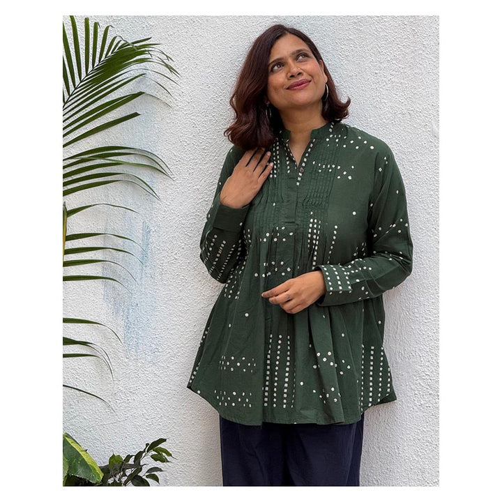 Chidiyaa Shalini Block Printed Cotton Kurti