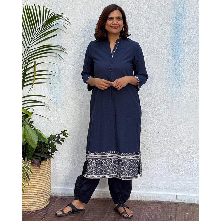 Chidiyaa Chashni Block Printed Cotton Kurta