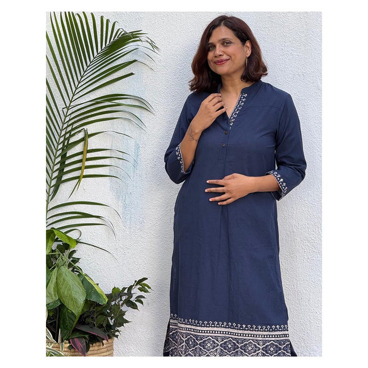 Chidiyaa Chashni Block Printed Cotton Kurta