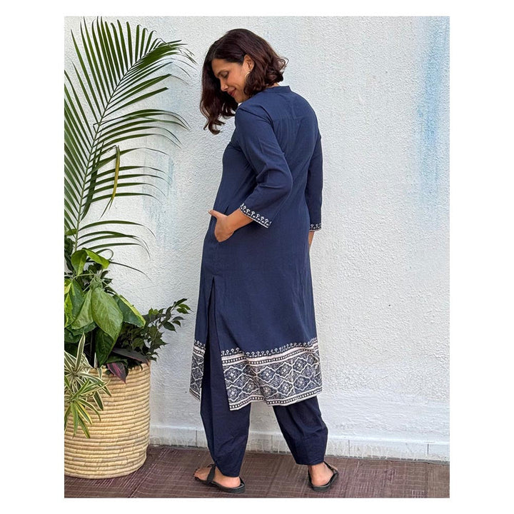 Chidiyaa Chashni Block Printed Cotton Kurta