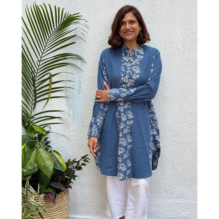 Chidiyaa Nandini Block Printed Cotton Kurti