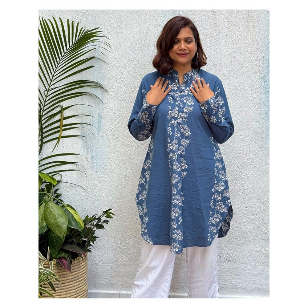 Chidiyaa Nandini Block Printed Cotton Kurti