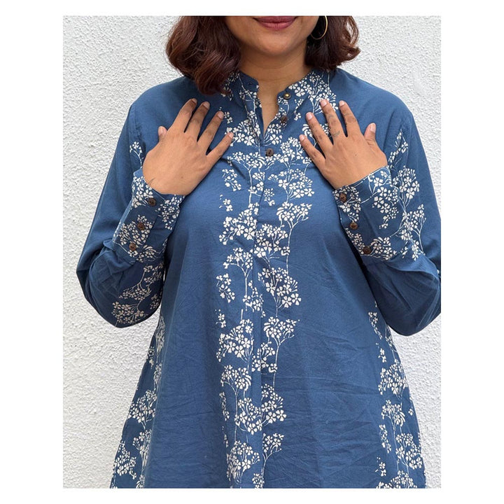 Chidiyaa Nandini Block Printed Cotton Kurti