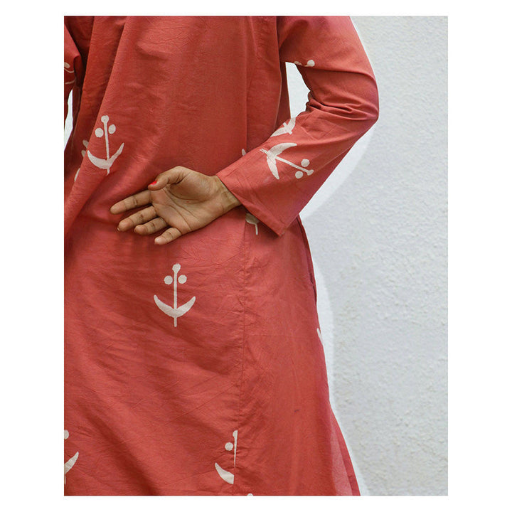 Chidiyaa Shama Block Printed Cotton Kurta