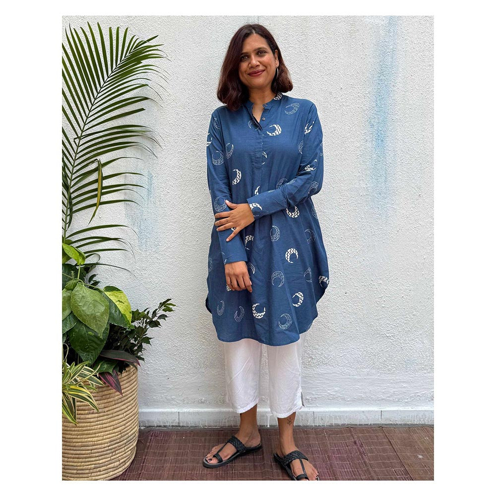 Chidiyaa Shayesta Block Printed Cotton Kurti