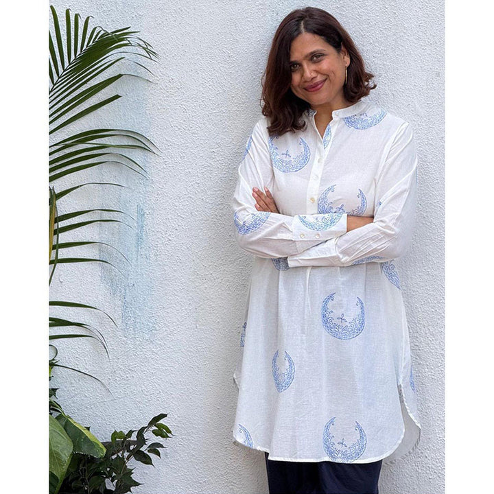 Chidiyaa Paakeezah Block Printed Cotton Kurti