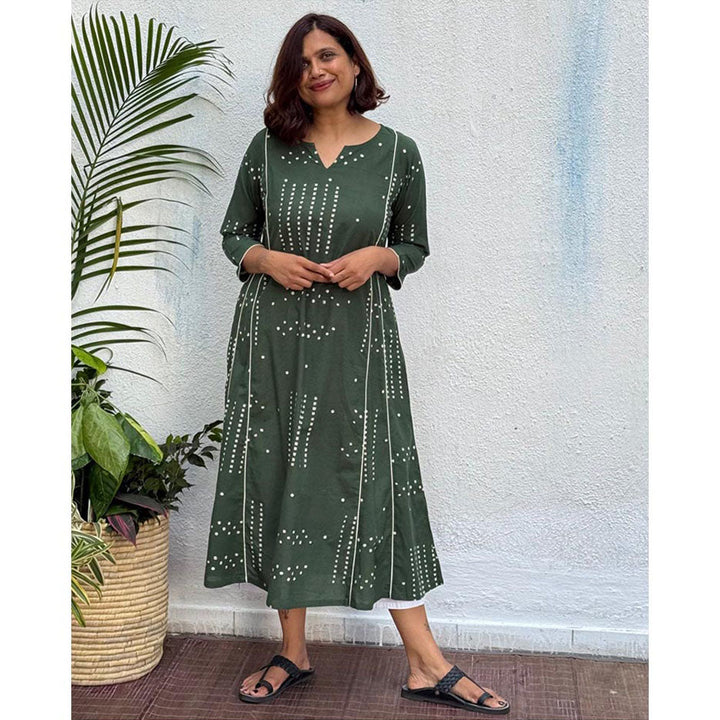 Chidiyaa Swatilekha Block Printed Cotton Kurta