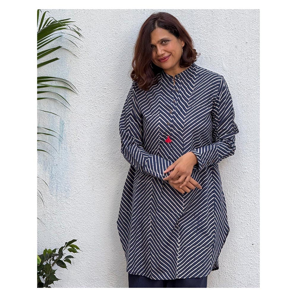 Chidiyaa Sumaira Block Printed Cotton Kurti