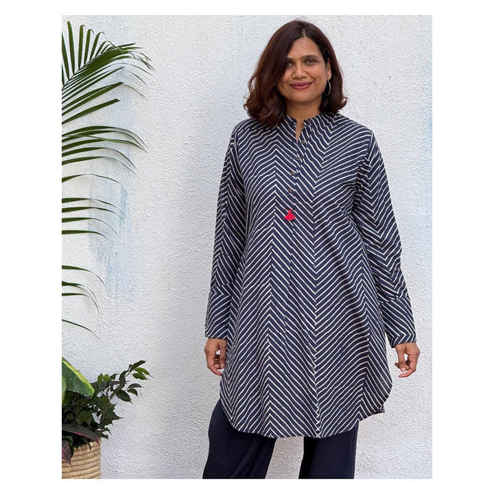 Chidiyaa Sumaira Block Printed Cotton Kurti