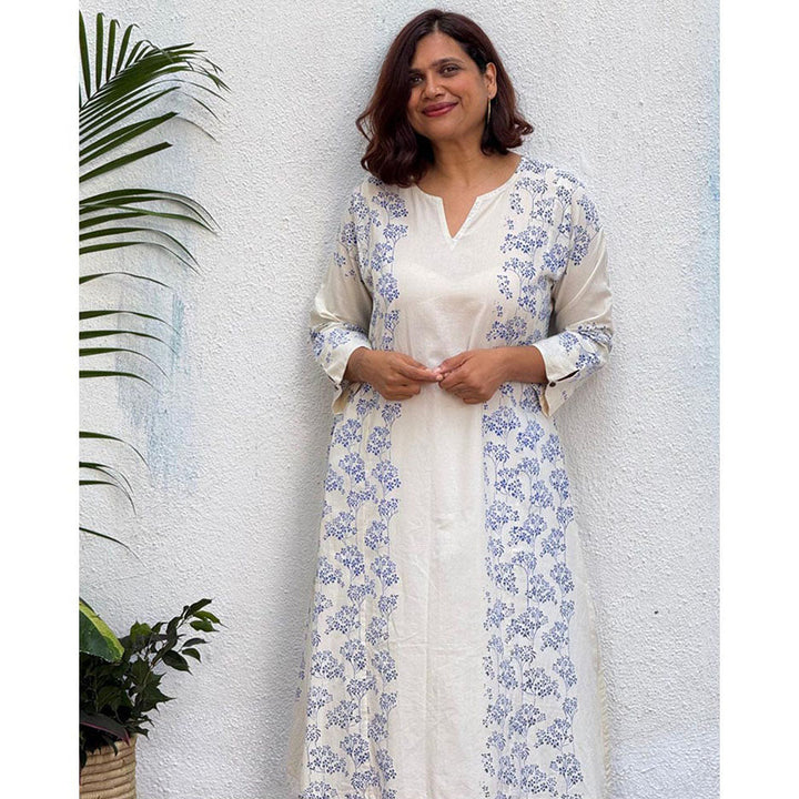 Chidiyaa Satabdi Block Printed Cotton Kurta