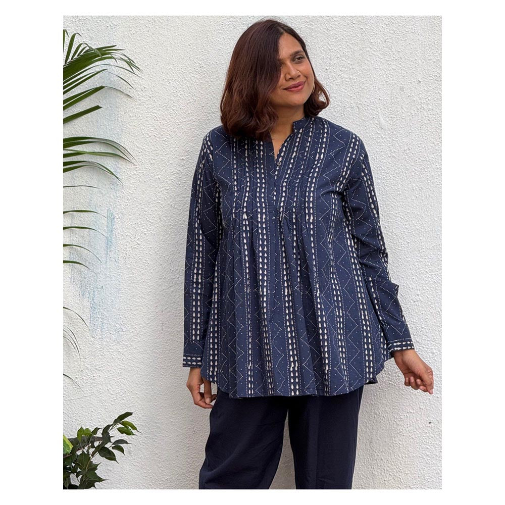 Chidiyaa Laboni Block Printed Cotton Kurti