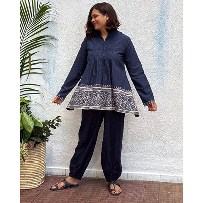 Chidiyaa Arundhati Block Printed Cotton Kurti