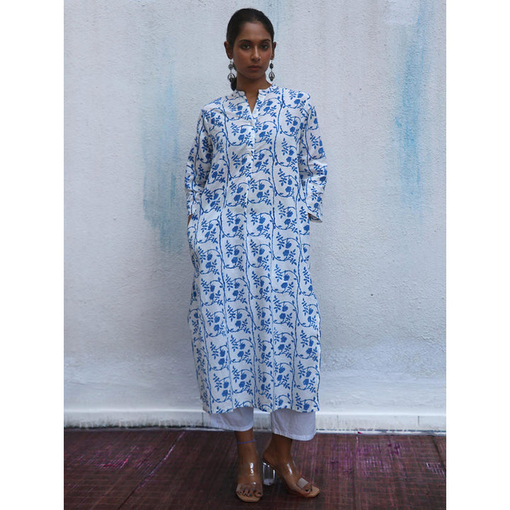 Chidiyaa Indrani Block Printed Cotton Kurta