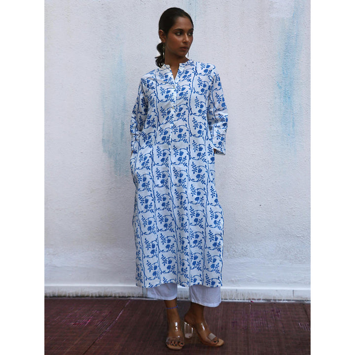 Chidiyaa Indrani Block Printed Cotton Kurta