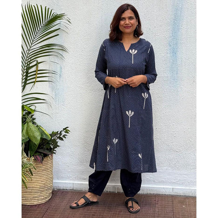 Chidiyaa Roma Block Printed Cotton Kurta