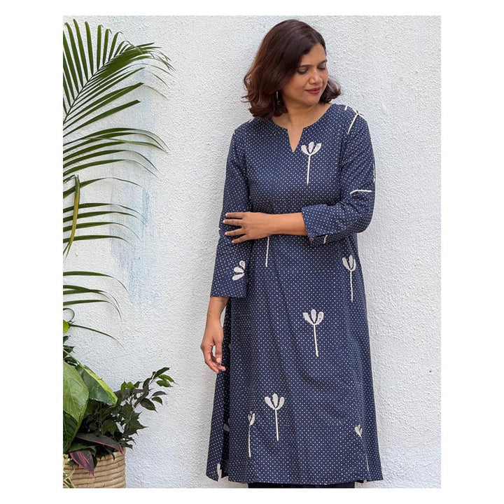 Chidiyaa Roma Block Printed Cotton Kurta