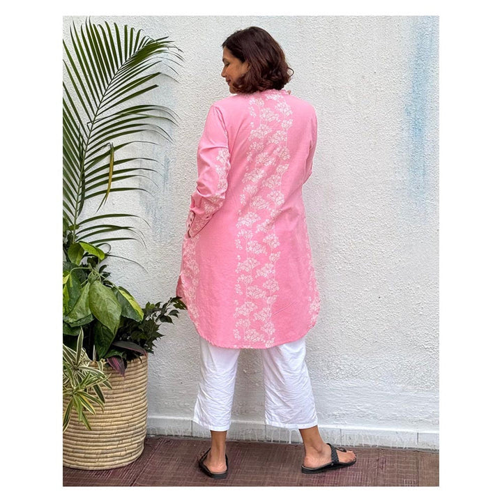 Chidiyaa Ranjana Block Printed Cotton Kurta