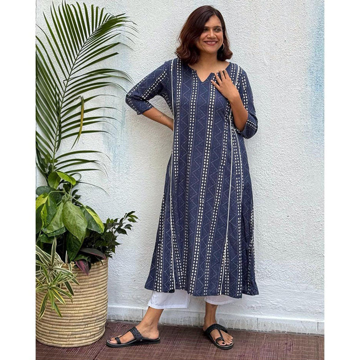 Chidiyaa Shobha Block Printed Cotton Kurta