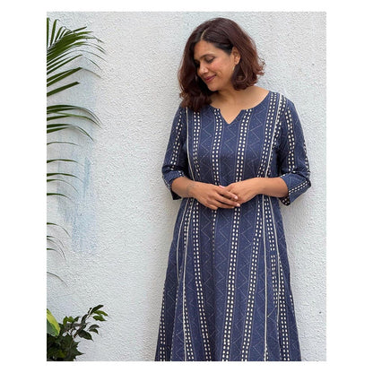 Chidiyaa Shobha Block Printed Cotton Kurta