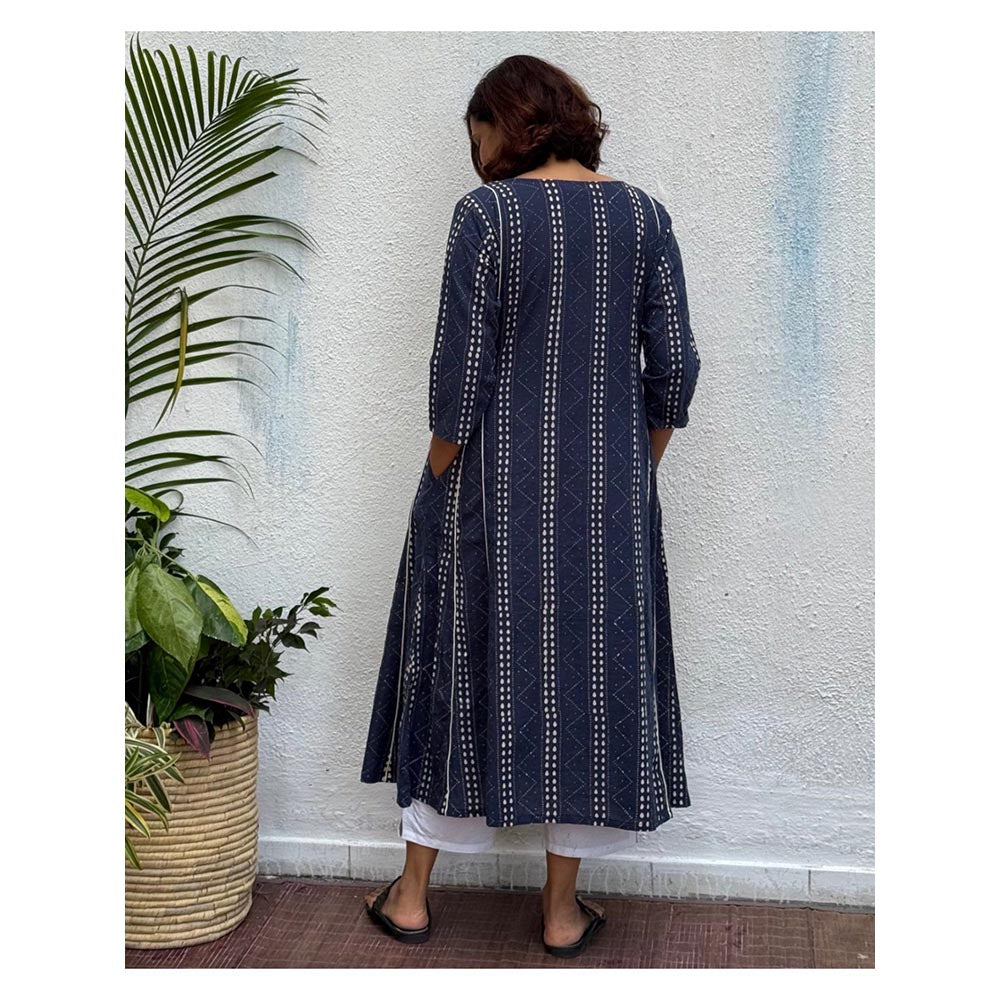 Chidiyaa Shobha Block Printed Cotton Kurta