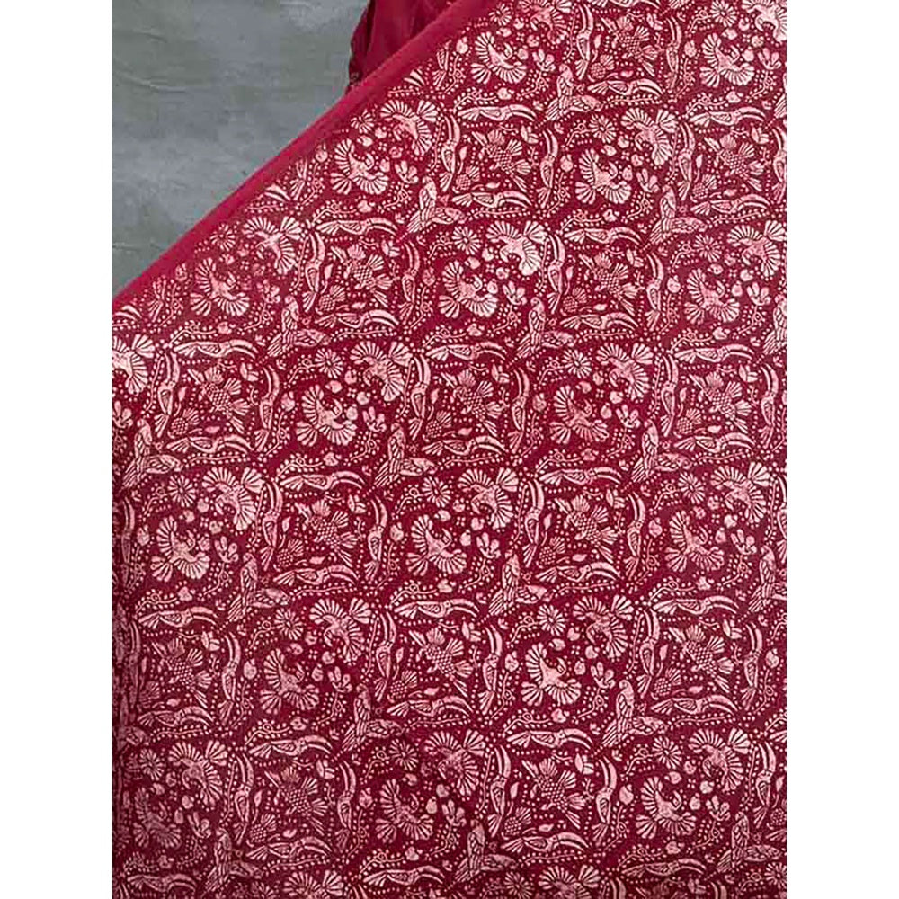 Chidiyaa Red Soil Melody Of Meadows Ed Cotton Dupatta