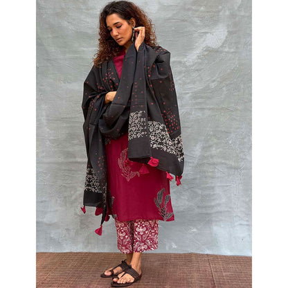 Chidiyaa Black Soil Hymn Of Hills Ed Cotton Dupatta