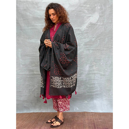 Chidiyaa Black Soil Hymn Of Hills Ed Cotton Dupatta