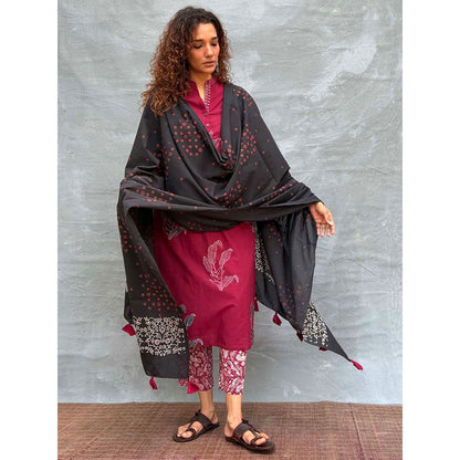 Chidiyaa Black Soil Hymn Of Hills Ed Cotton Dupatta
