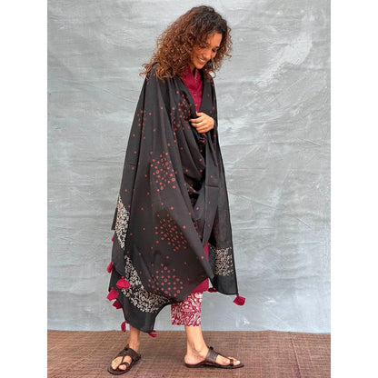 Chidiyaa Black Soil Hymn Of Hills Ed Cotton Dupatta