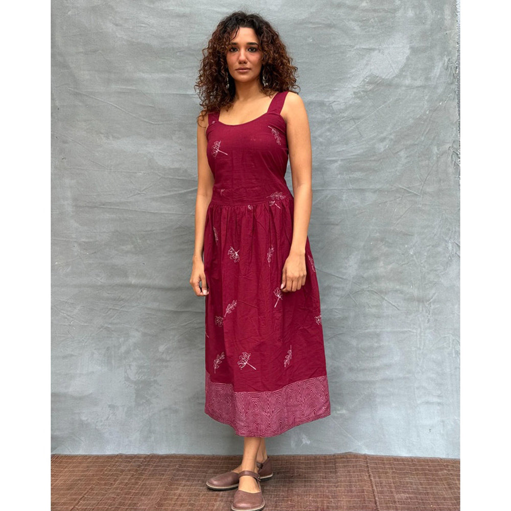 Chidiyaa Soil River song printed Cotton Dress