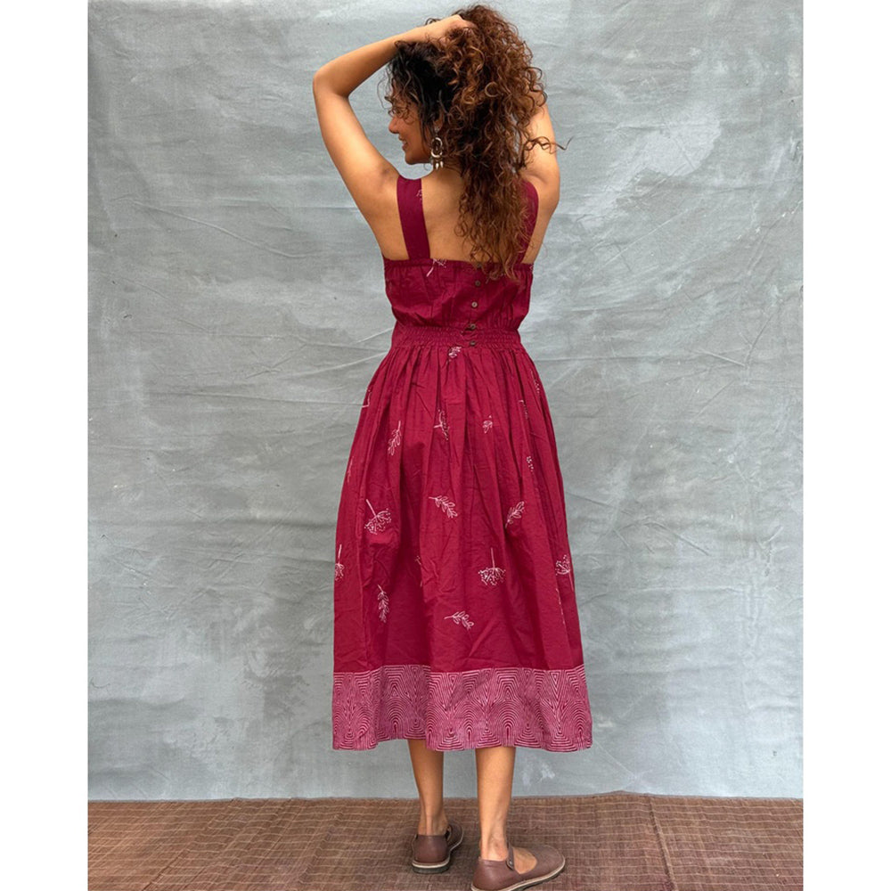 Chidiyaa Soil River song printed Cotton Dress