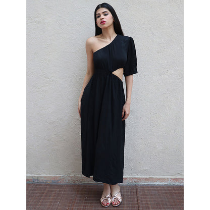 Chidiyaa Sway Oasis Handwoven Bamboo Dress